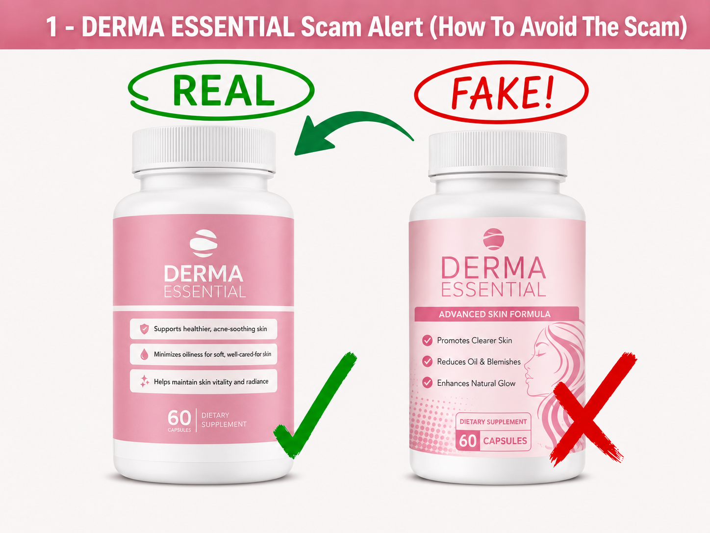 Derma Essential Scam Alert
